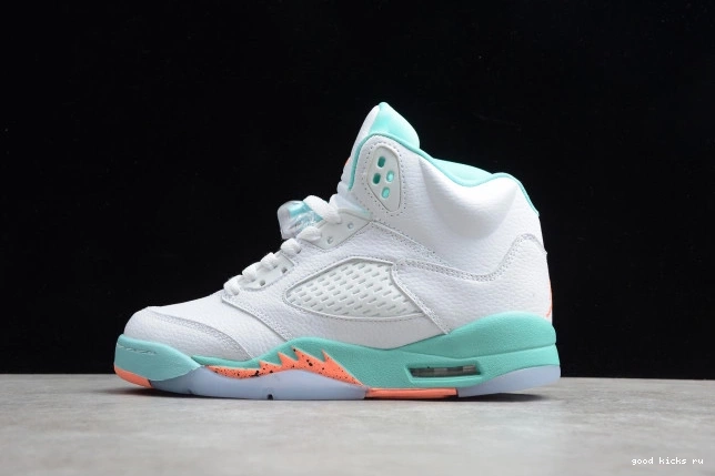Air 440892-100 5 GS Aqua Jordan Light 0702